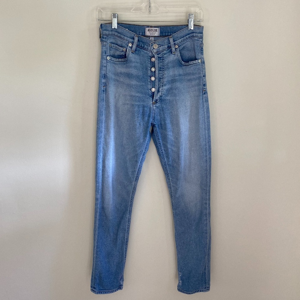 AGOLDE Nico High Rise Slim Fit